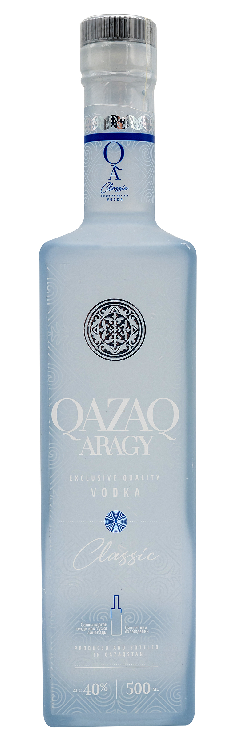 0,5L Wodka QAZAQ Aragy alc.40° // Водка QAZAQ Aragy алк.40° 0,5L Wodka QAZAQ Aragy alc.40° // Водка QAZAQ Aragy алк.40°